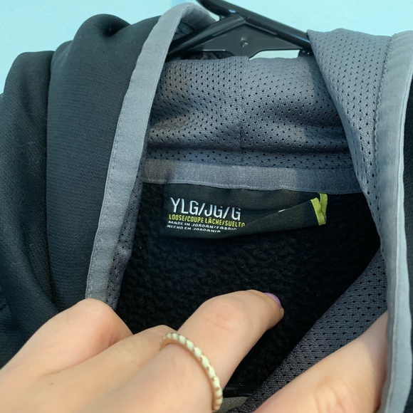 Under Armour fleece inside mesh hooded sweatshirt - Picture 3 of 6